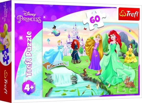 Disney hercegnők puzzle 60 darabos