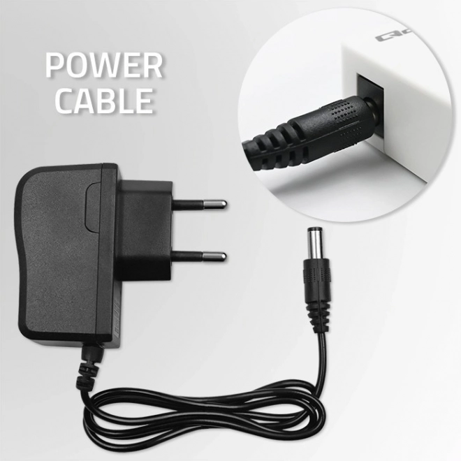 Qoltec hálózati kapcsoló 5 RJ45 porttal