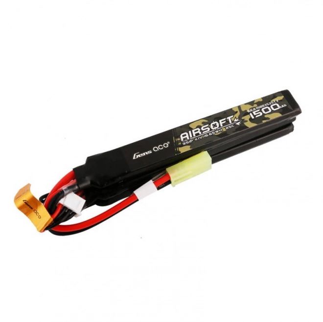 Lipo akkumulátor 11.1V 1500mAh Airsofthoz mini Tamiya csatlakozóval