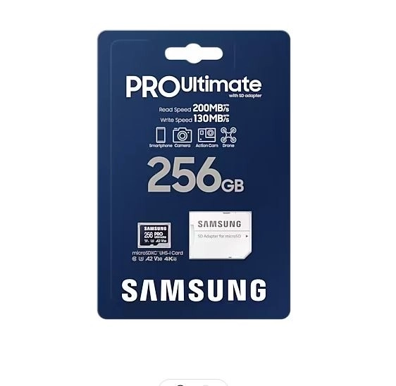 MicroSD memóriakártya Pro Ultimate 256GB + adapter