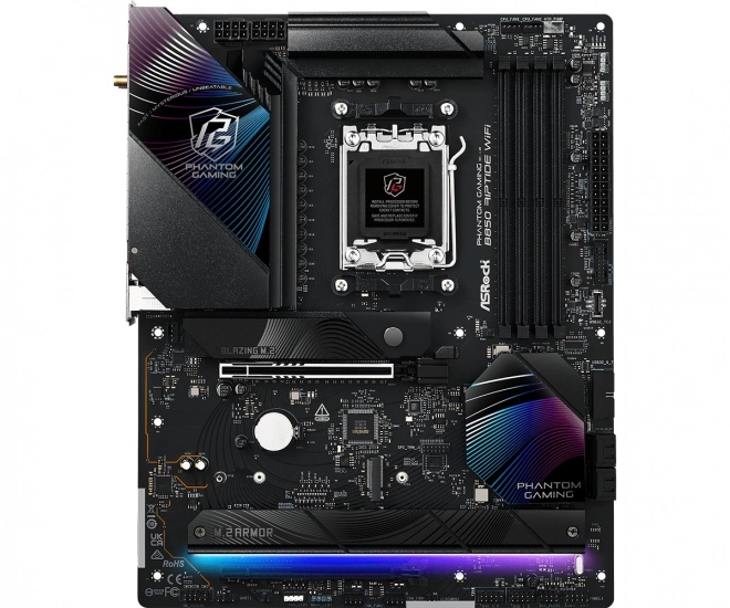 Phantom Gaming B850 Riptide Alaplap WiFi-vel