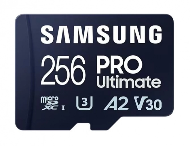 MicroSD memóriakártya Pro Ultimate 256GB + adapter