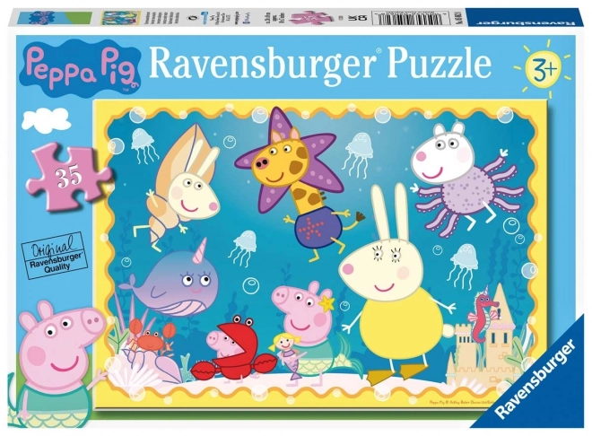 Ravensburger Peppa malac puzzle 35 darabos