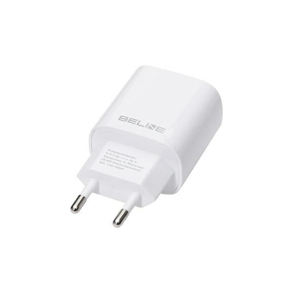 20 W-os USB-C hálózati töltő + USB-C kábel – Fehér
