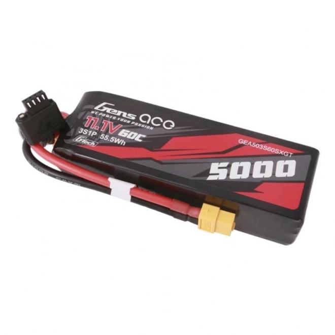 Gens Ace RC modell lítium akkumulátor 5000 mAh, 11,1V 60C