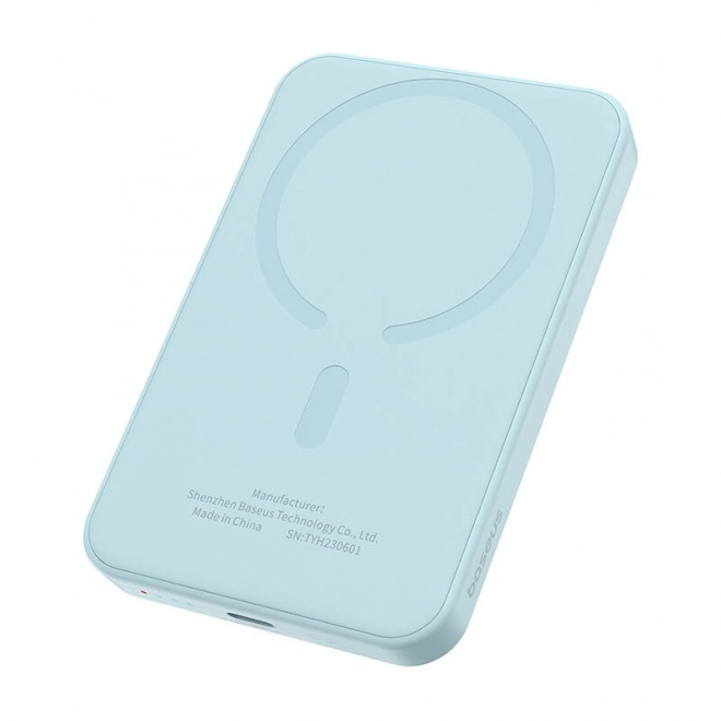 Baseus magnetikus mini powerbank 5000mah 20w kék