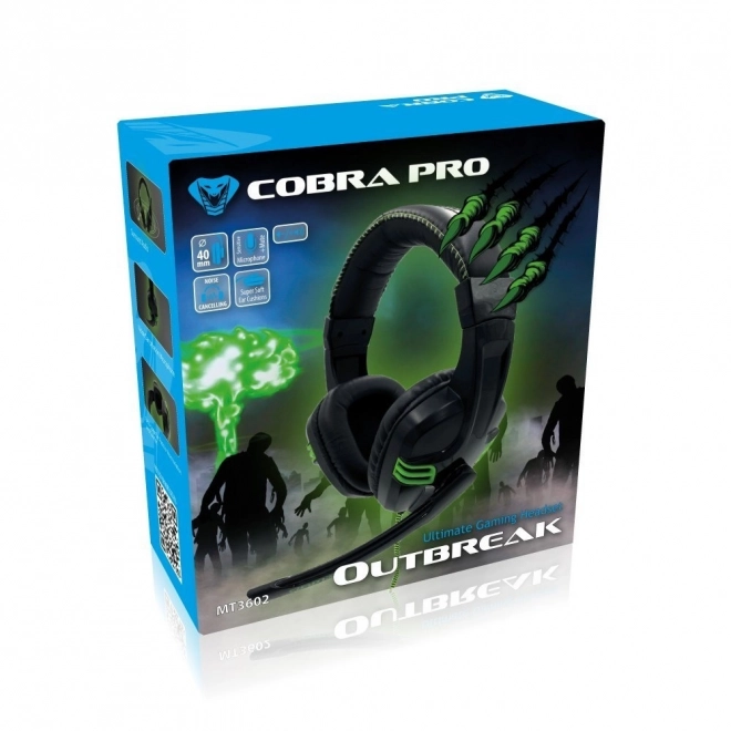 Cobra Pro Gamer Fejhallgató