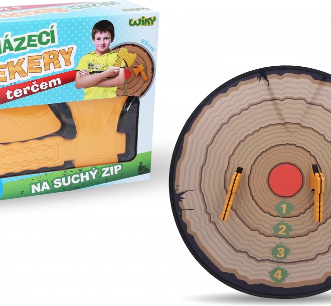 Dobófejszék céltáblával, 66 cm