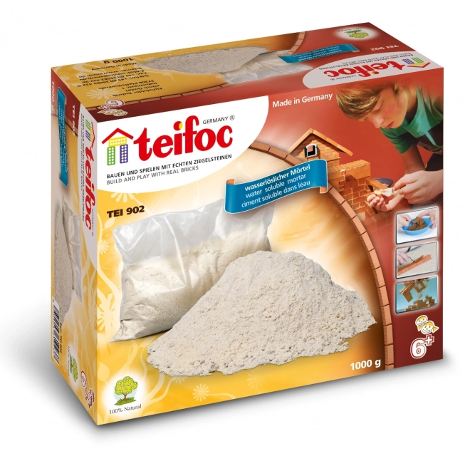 Teifoc építőkészlet 1 kg cementtel