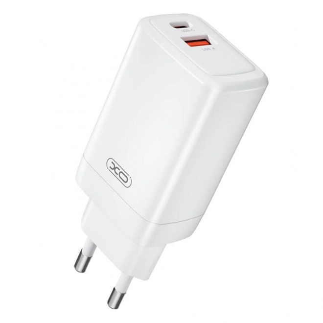 Fali töltő 65W USB-C és USB-A csatlakozóval