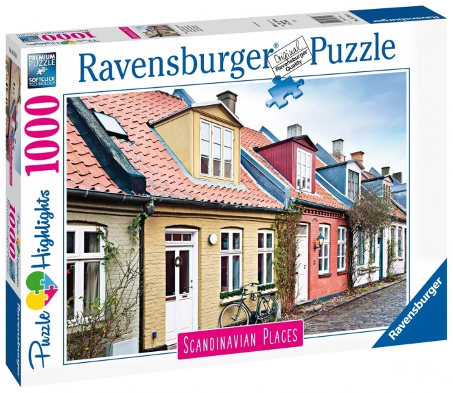 Ravensburger skandináv város puzzle 1000 darabos
