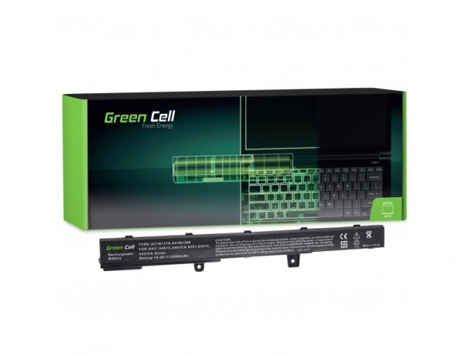 Green Cell laptop akkumulátor az Asus X551 és X551 sorozathoz