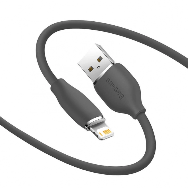 Baseus USB Lightning gyorstöltő kábel 2,4A 1,2m fekete