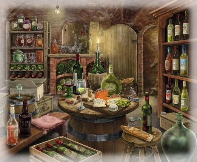 Ravensburger exit puzzle - Szellemkastély: Borospince