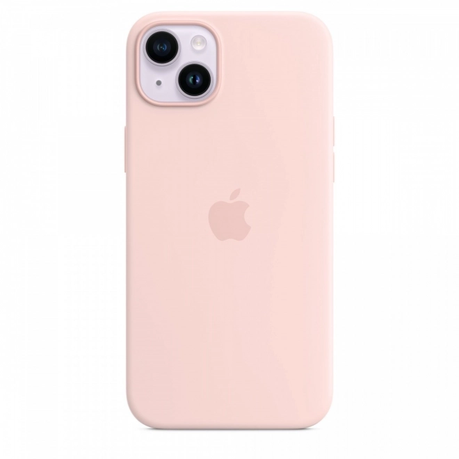 Rózsaszín MagSafe Szilikon Tok iPhone 14 Plus-hoz