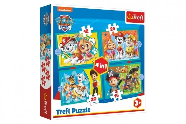 Vidám csapat Mancs Őrjárat puzzle