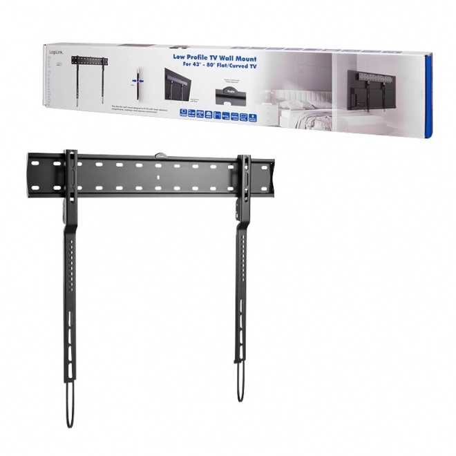 Ultravékony TV fali tartó 43-80 inch, max. 40kg
