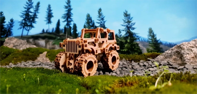 Fa 3D puzzle szupergyors monster truck