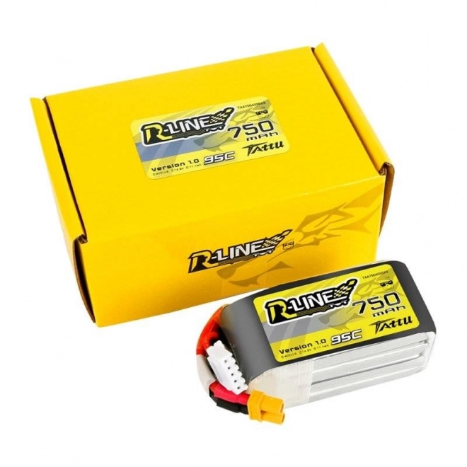 Tattu R-line 750mAh 14,8V 95C 4S drón akkumulátor