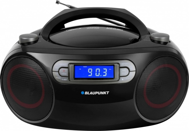 Blaupunkt hordozható boombox FM/CD/MP3/USB/AUX óra és ébresztő funkcióval