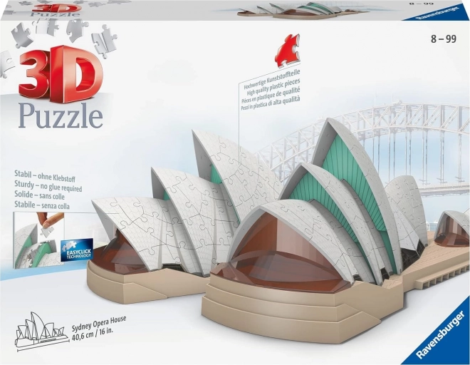 Ravensburger 3D puzzle sydney operaház