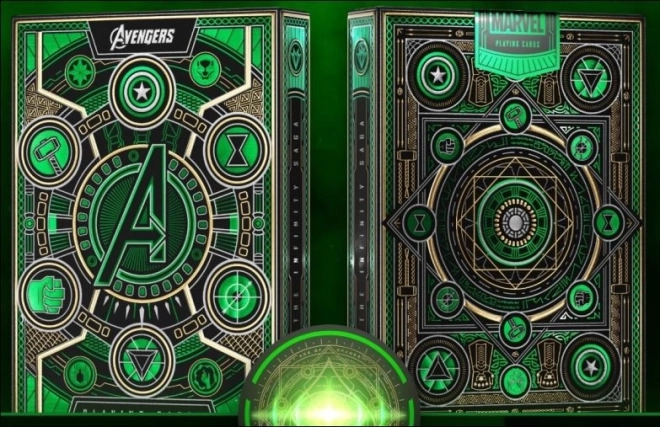 Avengers zöld kártyapakli
