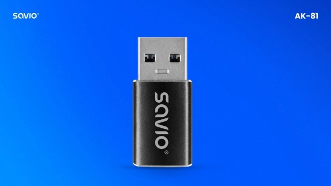 Savio USB-C - USB-A 3.1 adapter