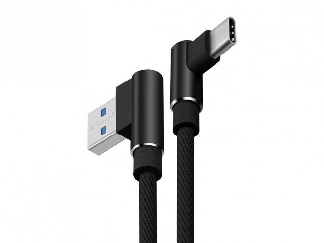 Usb-c típusú c szögletes töltőkábel telefonhoz 1m