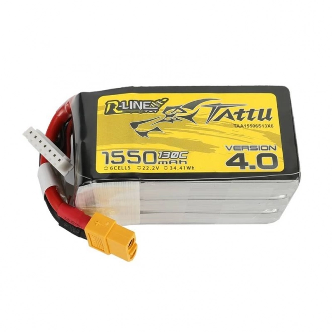 Tattu R-Line verseny drón akkumulátor 1550 mAh 22,2 V 130C