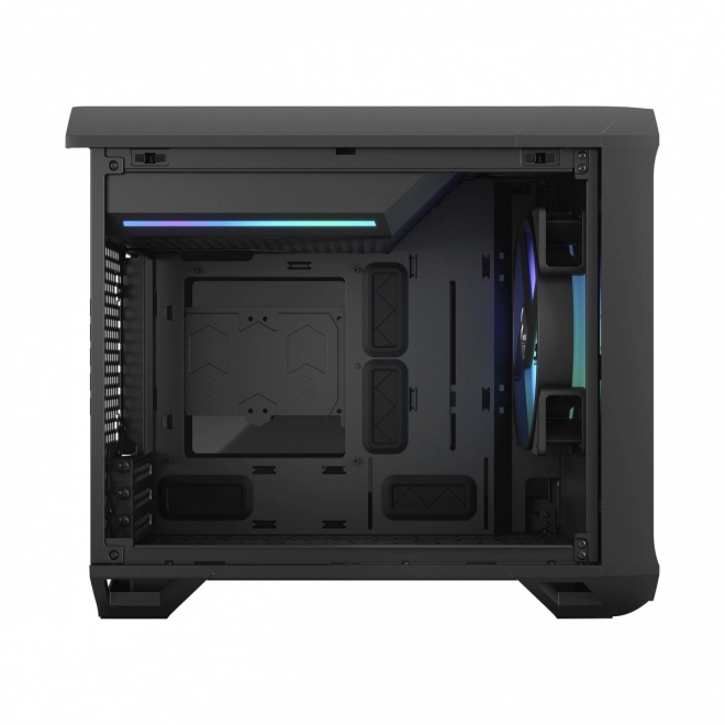 Torrent Nano RGB számítógépház fekete TG Light tintával