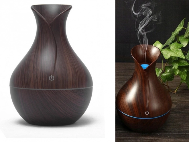 Aroma diffúzor ultrahangos párásító USB RGB fénnyel