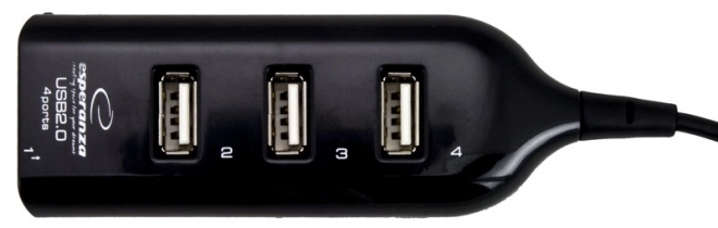 4 portos USB 2.0 elosztó