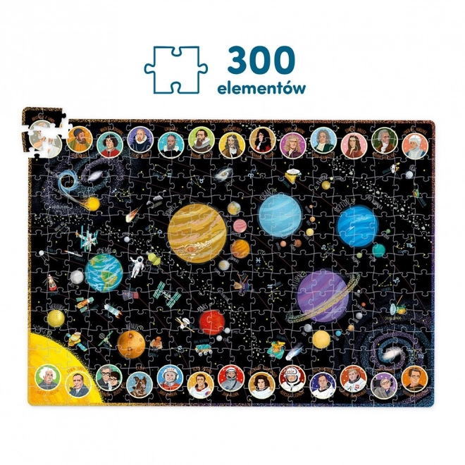 Felfedezők Puzzle - Naprendszer 300 Darabból