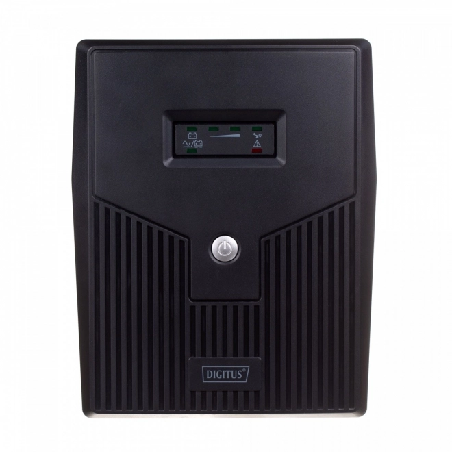 Nagy teljesítményű line-interactive LED UPS, 1500VA/900W, DIGITUS