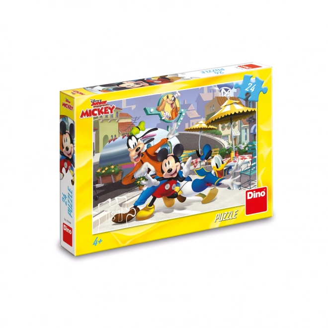 Disney Mickey és barátai 24 darabos puzzle