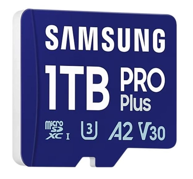 1TB Samsung PRO Plus microSD kártya adapterrel