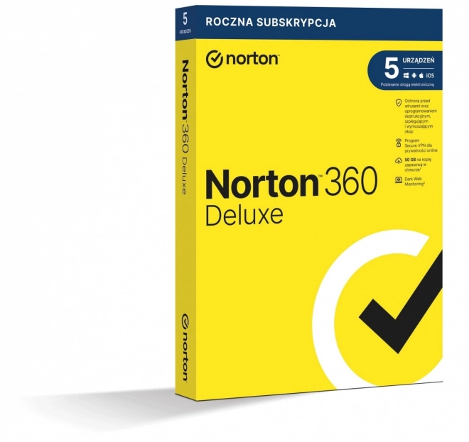 Norton 360 Deluxe Éves Előfizetés 50 GB Tárhellyel