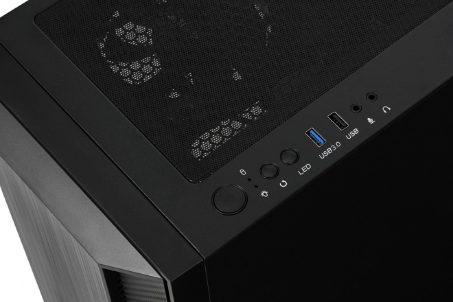Cetus Gamer PC Ház LED-es világítással