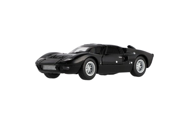 Kov/plast autó Kinsmart 1966 Ford GT40 MKII - 13 cm, négy színben, hátrahúzós