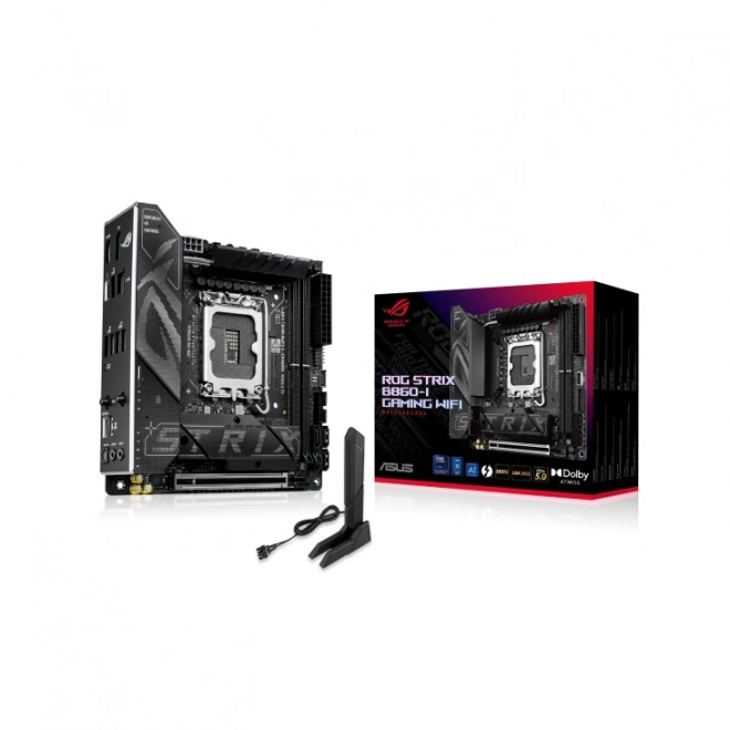 Játék alaplap rog strix B860-I wifi-vel