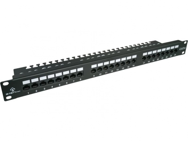 Patch panel UTP kat.6 24 port LSA 1U