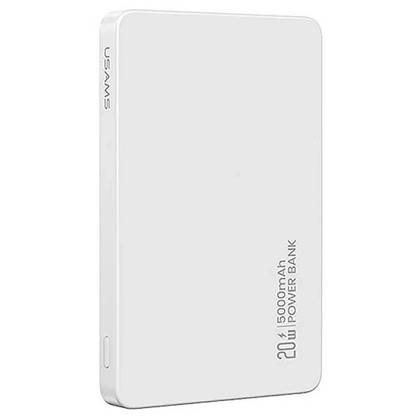 Indukciós Powerbank 5000mAh 20W MagSafe PD Fehér