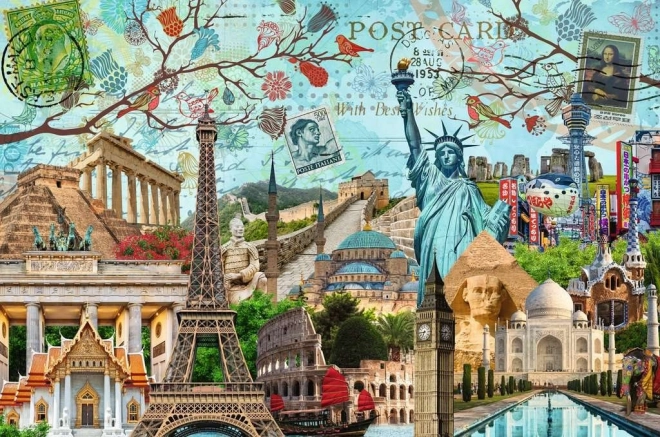 Puzzle 5000 darab Nagyváros