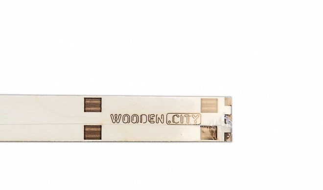 Wooden City 3D puzzle - világtérkép