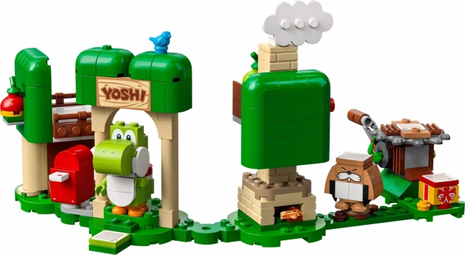 Lego Super Mario Yoshi ajándékháza készlet