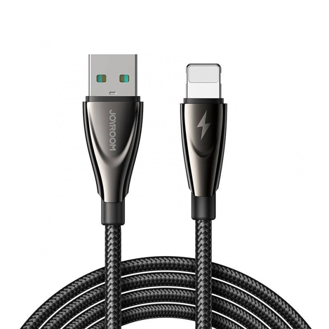 Fekete USB-Lightning kábel 3A Joyroom