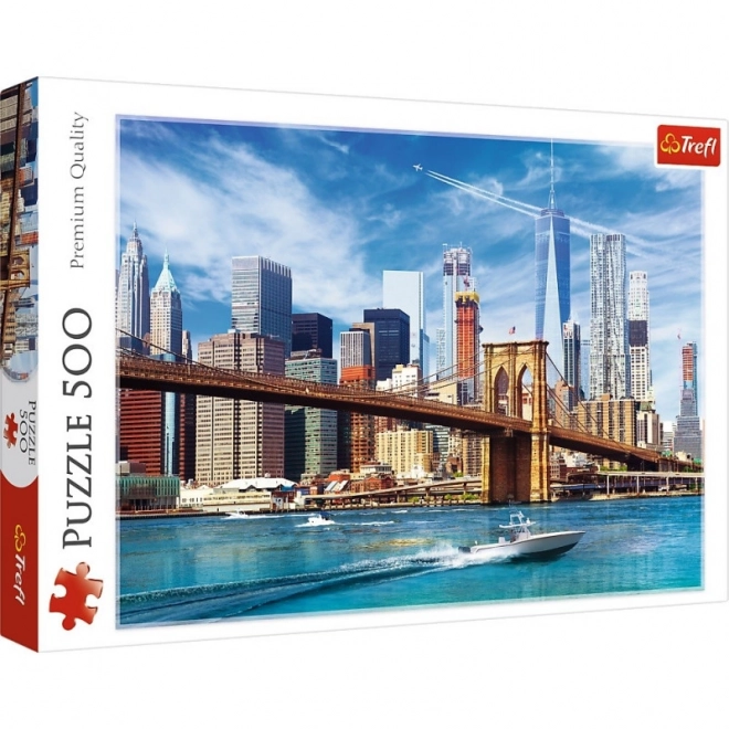 Kilátás New Yorkra Puzzle 500 Darabos