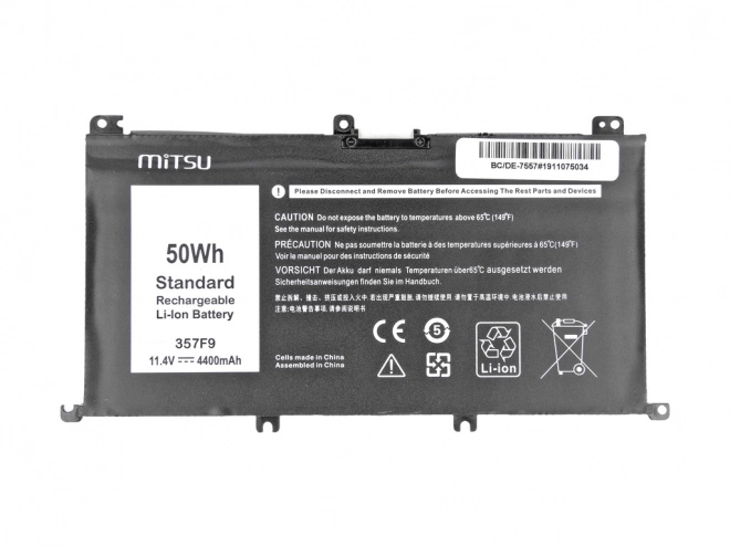 Dell Inspiron 15 Laptop Akkumulátor 4400 mAh (50 Wh) 11.4 V