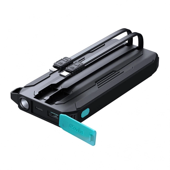 Powerbanka Joyroom 10000 mAh Lightning és USB-C kábellel