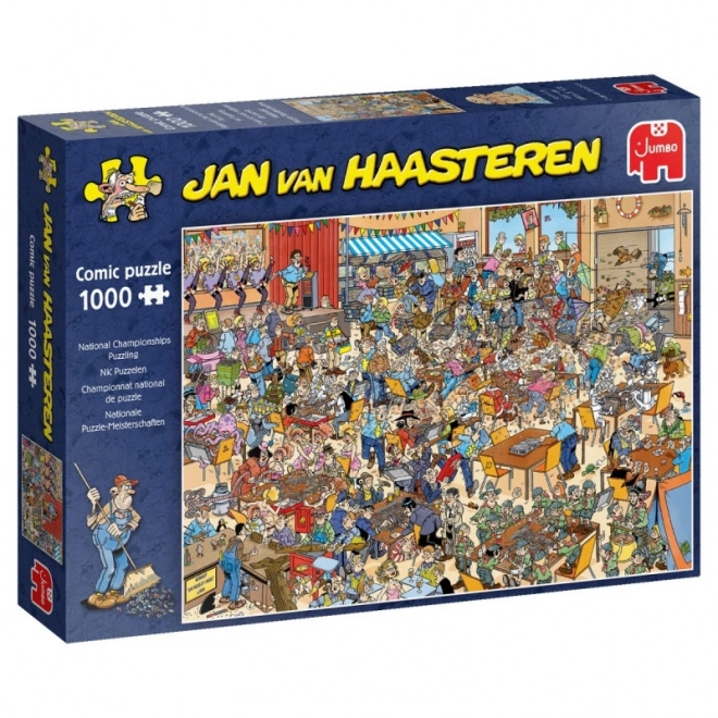 Jan Van Haasteren nemzeti puzzle bajnokság 1000 darabos kirakó